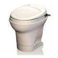 Thetford Corporation Thetford 31668 High Profile Hand Flush Aqua Magic V Toilet; Parchment THE31668
